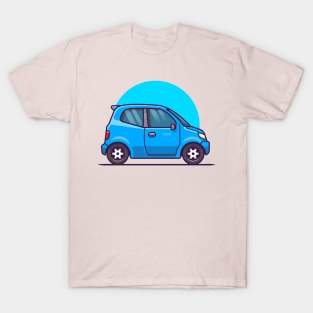 Car Cartoon Illustration T-Shirt